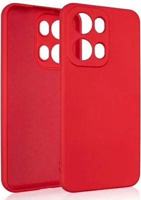 Imagen del producto de Funda de silicona Beline para Oppo Reno 13 Pro, color rojo
