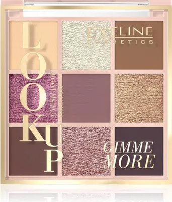 Produktbild von EVELINE Look Up Gimme More Lidschattenpalette (9 Farbtöne)