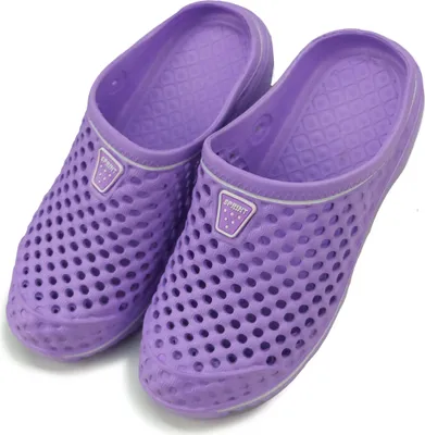 Produktbild von Sprint Sport Damen Clogs Gartenschuhe Pantoletten atmungsaktiv lila, Gr. 38