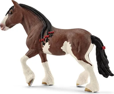 Produktbild von Schleich Horse Club - Clydesdale Stute, Figur für Kinder ab 3