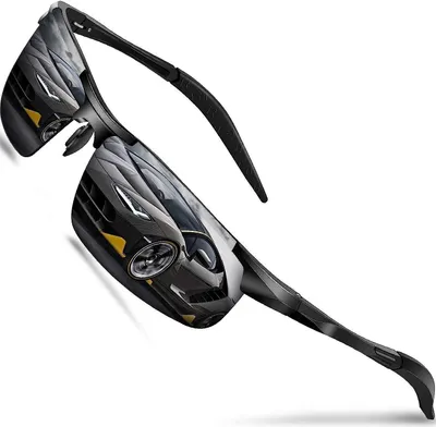 Produktbild von Polarisiert Sonnenbrille Herren Sportbrille Metallrahmen UV400
