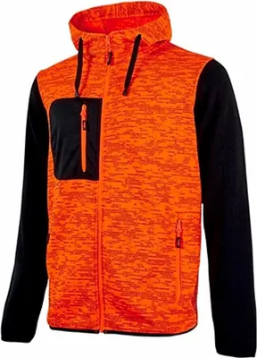 Produktbild von U-Power Sweatshirt Rainbow, Farbe:orange fluo, Größe:3XL