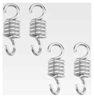 Produktbild von 4 Stück Metall-Schwingfedern 7mm für Hängesessel und Hängemattenstuhl Aufhängung
