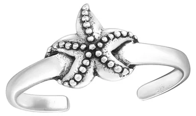 Produktbild von Zehenring Zehring Seestern 925 Silber