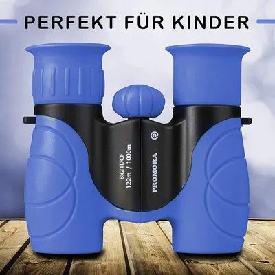 Productafbeelding van Famanu verrekijker voor kinderen - Sterke vergroting, blauw