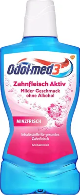 Immagine prodotto di Odol med 3 gomma attiva collutorio antibatterico 500ml
