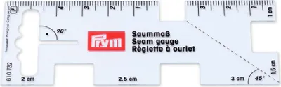 Produktbild von PRYM Saummaß Kunststoff, cm-Skala