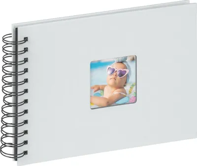 Produktbild von Walther, SA-109-BL, Spiralalbum Fun Baby Selection, hellblau, 23X17 cm