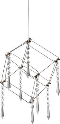 Produktbild von Näve Leuchten LED Pendelleuchte "ARANEUS" chrom LED Pendelleuchte "ARANEUS" chrom Pendelleuchte - LED Pendelleuchte "ARANEUS" chrom, Hängelampe im Design Style, ausMetall und Kunststoff in chrome, 150 cm hoch, Maße 15 x 15,5 cm, Inkl. LED