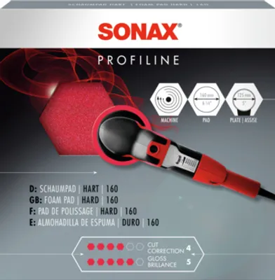 Produktbild von SONAX Aufsatz Poliermaschine 04931000 0 087 0 086kg Schachtel
