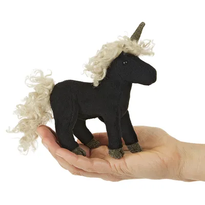 Produktbild von Folkmanis 2797 Fingerpuppe Einhorn