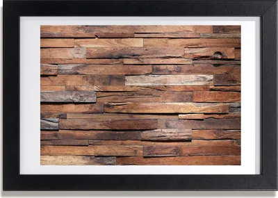 Produktbild von Bild 30x20 MDF-Rahmen, Wandkunst Holzwand