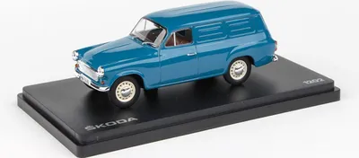 Produktbild von Skoda 1202 Van (1965) - Grau und blau ABREX 1:43