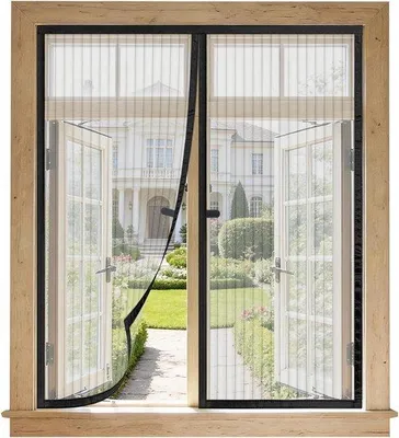 Zdjęcie produktu dla Automatyczna klatka na owady z zamknięciem magnetycznym – 65 x 140 cm – czarna