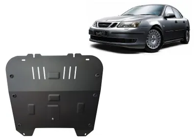 Image de Protection anti-encastrement en acier pour le moteur et la boîte de vitesses de la Saab 9-3