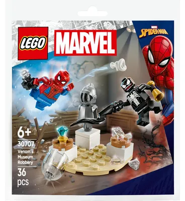 Immagine prodotto di LEGO Marvel Venom Set da Costruzione 30707 Rapina al Museo 36 Pezzi