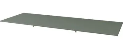 Produktbild von Waschtischplatte Jungborn 121 x 46 cm Grün Uni Ohne Ausschnitt