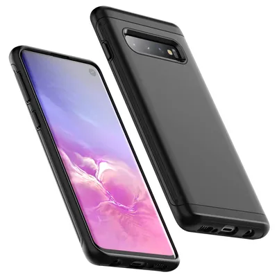 Obrázok produktu pre Odolný obal JETech pre telefón Samsung Galaxy S10, čierna farba
