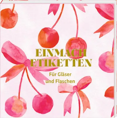 Produktbild von Etikettenbüchlein - All about pink