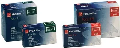 Produktbild von Rexel Heftklammern Nr. 25 verzinkt 1.500 Stück