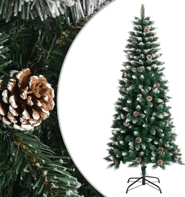 Obrázek produktu pro Umělý vánoční stromek se stojanem zelený 150 cm PVC