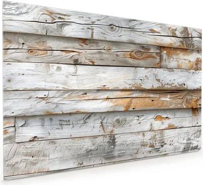 Produktbild von Küchenrückwand Spritzschutz Glas mit Motiv Verwittertes Holz Brettpanel 40 x 40 cm