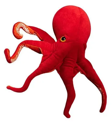 Produktbild von Oktopus Kuscheltier Wende-Plüsch Stofftier 75 cm Rot