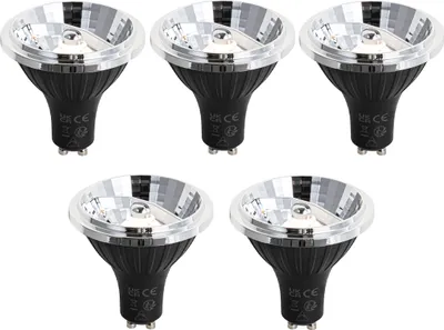 Produktbild von LUEDD 5er-Set GU10 3-Stufen-Dimmbare LED-Lampen 70mm 6,5W 600lm 2700K