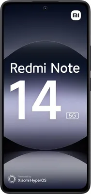 Produktbild von Xiaomi Redmi Note 14 256GB DS Black 6.7" EU 5G (8GB) Android