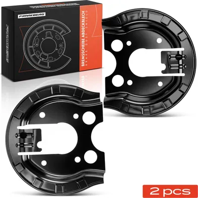 Produktbild von Frankberg 2x Ankerblech Bremsscheibe Hinterachse Links Rechts für Citroen C4 Peugeot 307 308