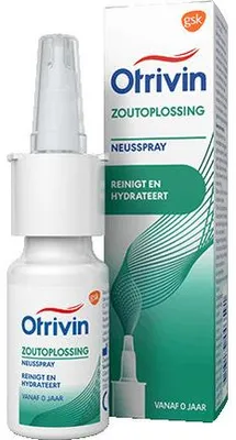 Productafbeelding van Otrivin Zoutoplossing Neusspray (15 ml)