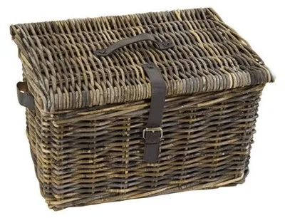 Zdjęcie produktu dla Dr Wicker V-Ager kosz XL brązowy z pokrywą 50x40x30