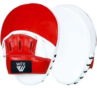Productafbeelding van Bokskussen - Lederen focuspads - Set van 2 - Voor boksen en muay thai