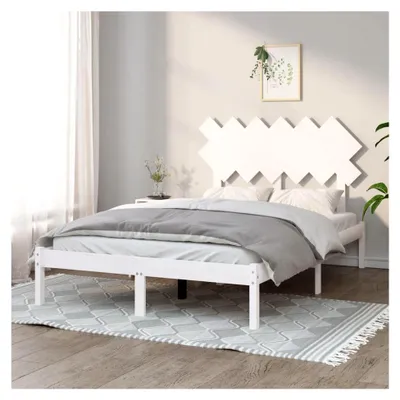 Produktbild von Bettgestell Weiß 120x200 cm aus Massivholz