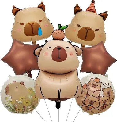 Produktbild von Heliumballonnen-Set für Geburtstagsfeiern - mit bunten Luftballons für Jungen und Mädchen - Partyzubehör für Kindergeburtstag