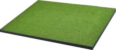 Produktbild von Kunstrasen-Golfmatte, 1,5 x 1,2 m, verdickte Golf-uebungsmatte mit 9 Baellen, Golf-Trainingsmatte fuer den Innen- und Aussenbereich, fuer den Garten
