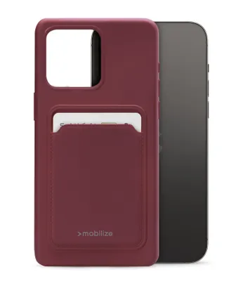 Immagine prodotto di Custodia protettiva in silicone per Apple iPhone 14 Pro Max, finitura opaca color Bordeaux