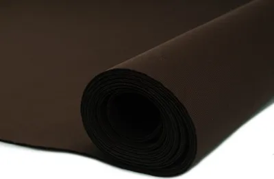 Obrázek produktu pro Pěnový neopren Scuba, potápěčský, tmavě hnědý 50x150 cm