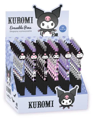 Zdjęcie produktu dla Długopis wymazywalny automatyczny grip Kuromi 1szt.mix