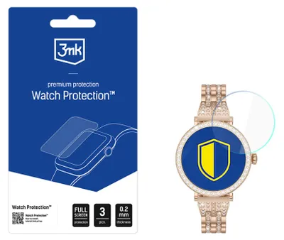 Image de G-Tab Gt10 - Protection d'écran flexible en verre pour montre 3Mk