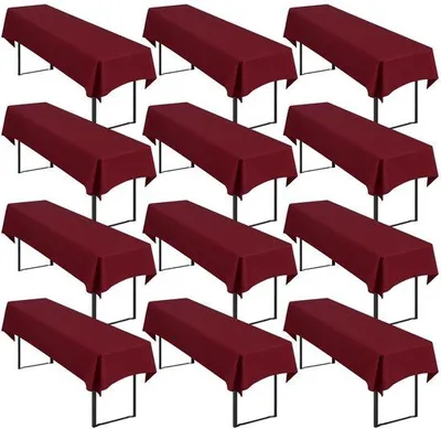 Produktbild von Rechteckige Tischdecken, 250x100cm, waschbar, Polyester, Universal