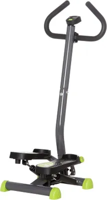 Produktbild von Famanu Stepper Fitness für Zuhause mit LCD-Display und Verstellbarer Widerstand - Schwarz