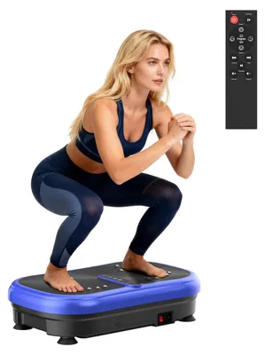 Productafbeelding van Trilplaat fitness - 120 niveaus - 9 programma's - Afstandsbediening - 120 kg