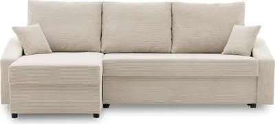Produktbild von Ecksofa mit schlaffunktion universelle Seite , Sofa DORMA L-förmig, 231x140cm Beige