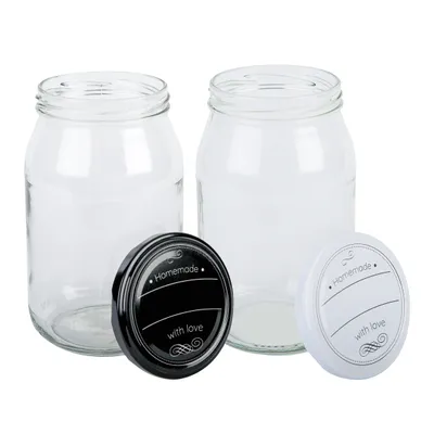 Produktbild von Einmachglas B&W, ca. 948 ml 12 Stück