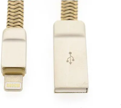 Produktbild von Lightning USB Kabel Goud 1m (8719273225967 )