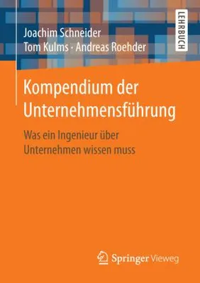 Produktbild von Kompendium der Unternehmensführung