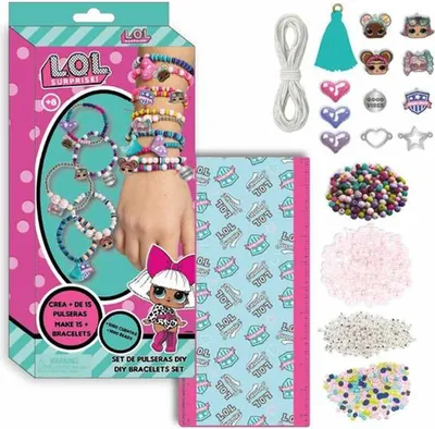 Image de Kit pour créer des bracelets et des colliers LOL Surprise Coloré