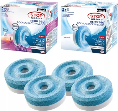 Obrázek produktu pro Ceresit Moisture Absorber Aero 360 4x450g Lavendeltral Náplň