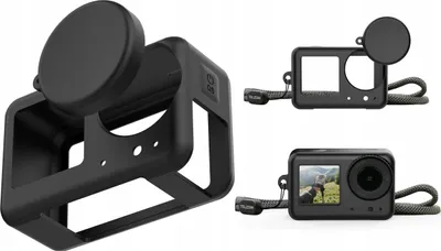 Zdjęcie produktu dla Pokrowiec Futerał Case Etui + Pasek + Dekielek do DJI OSMO ACTION 5 PRO / 4 / 3 / S6-PTC-011-TDJ